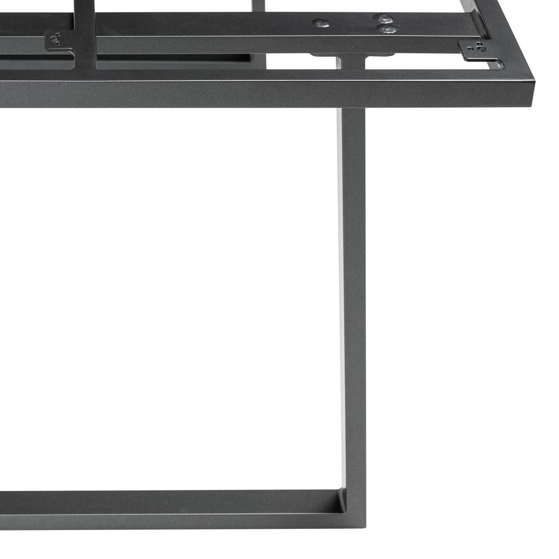 Kettler Ocean Skid Dininglounge Tisch 160x95cm Aluminium/Sunbrella
