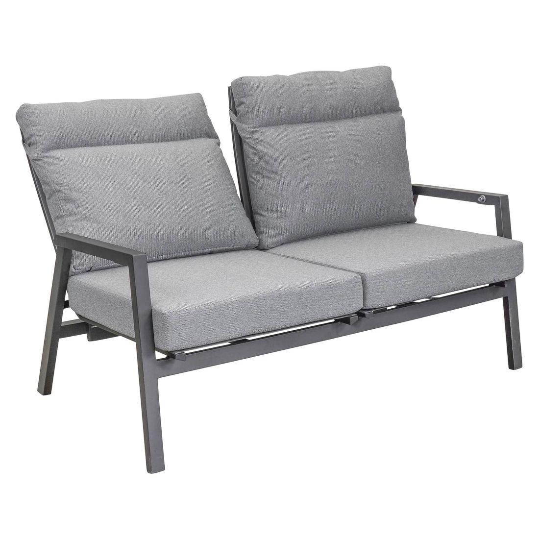 OUTLIV. Perth Gartenloungesofa verstellbar Aluminium/Kunstfaser