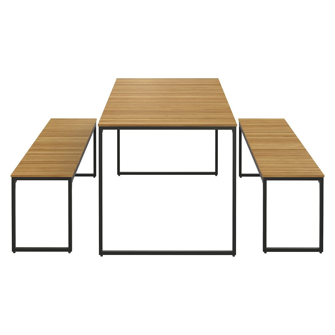 OUTLIV. Floris Gartenmöbel-Set M (4 Plätze) Tisch 160x78cm
