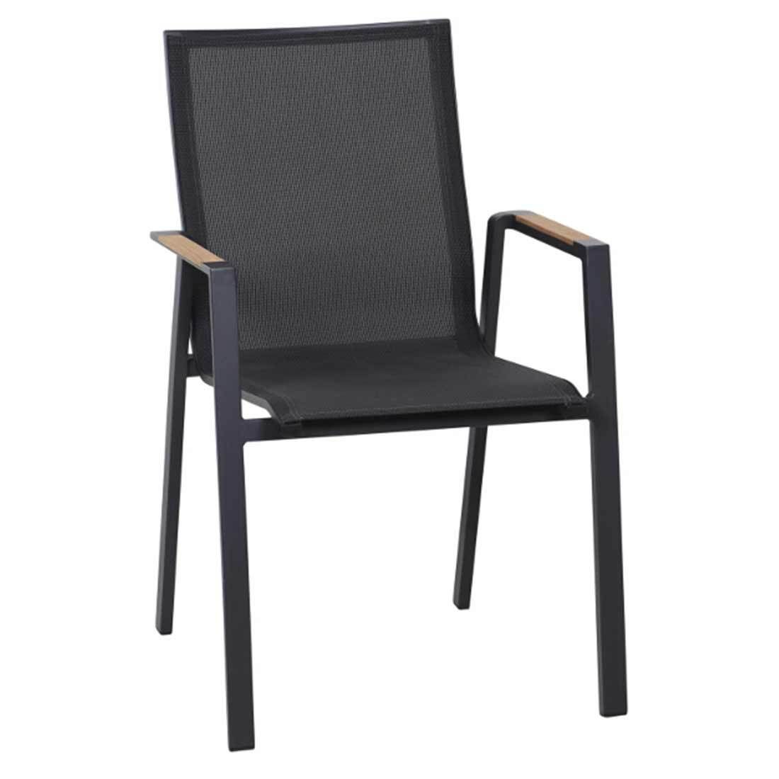 Siena Garden Rondo Gartenmöbel-Set L (6 Plätze) Tisch 220x100cm