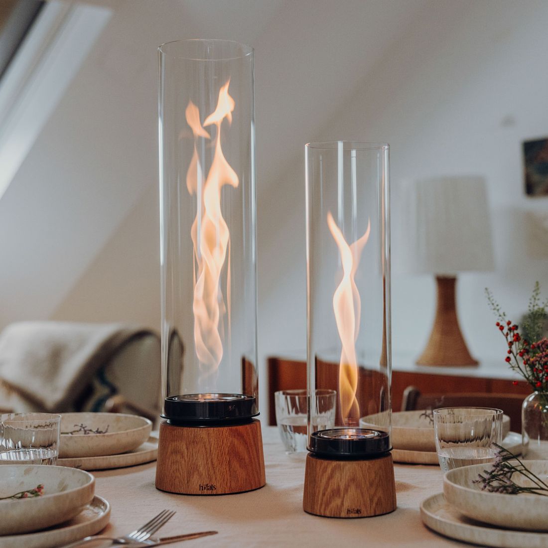 höfats SPIN Air 900 Tischfeuer Ø10,6x40,5cm