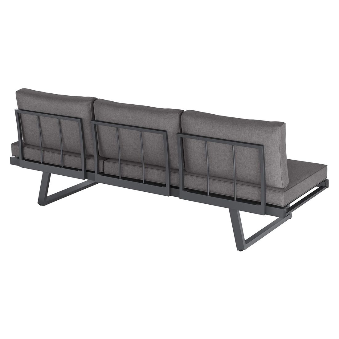 OUTLIV. Lucca Gartenloungesofa Aluminium/Olefin