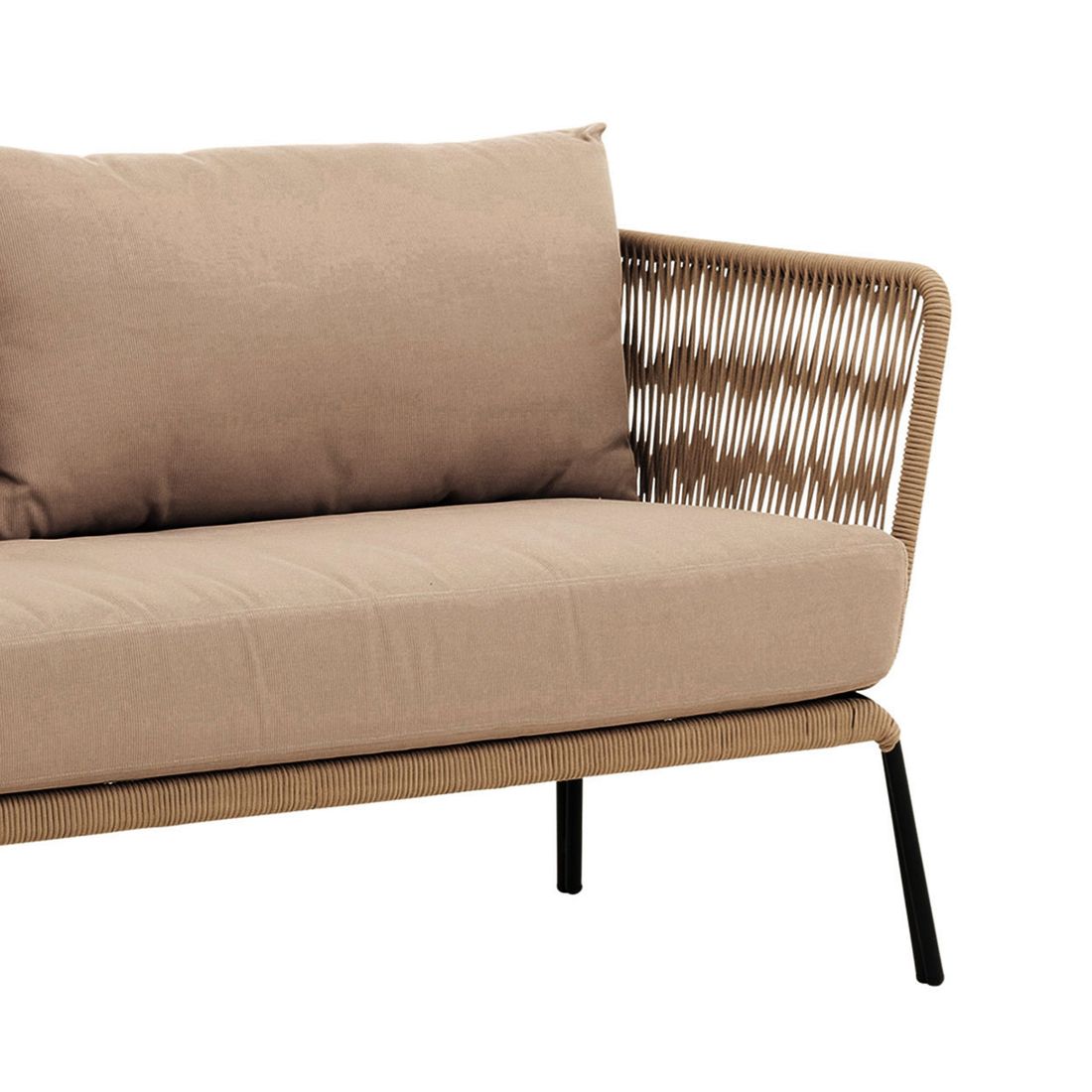 Cosmic Collection Lion Gartenloungesofa Stahl/Rope