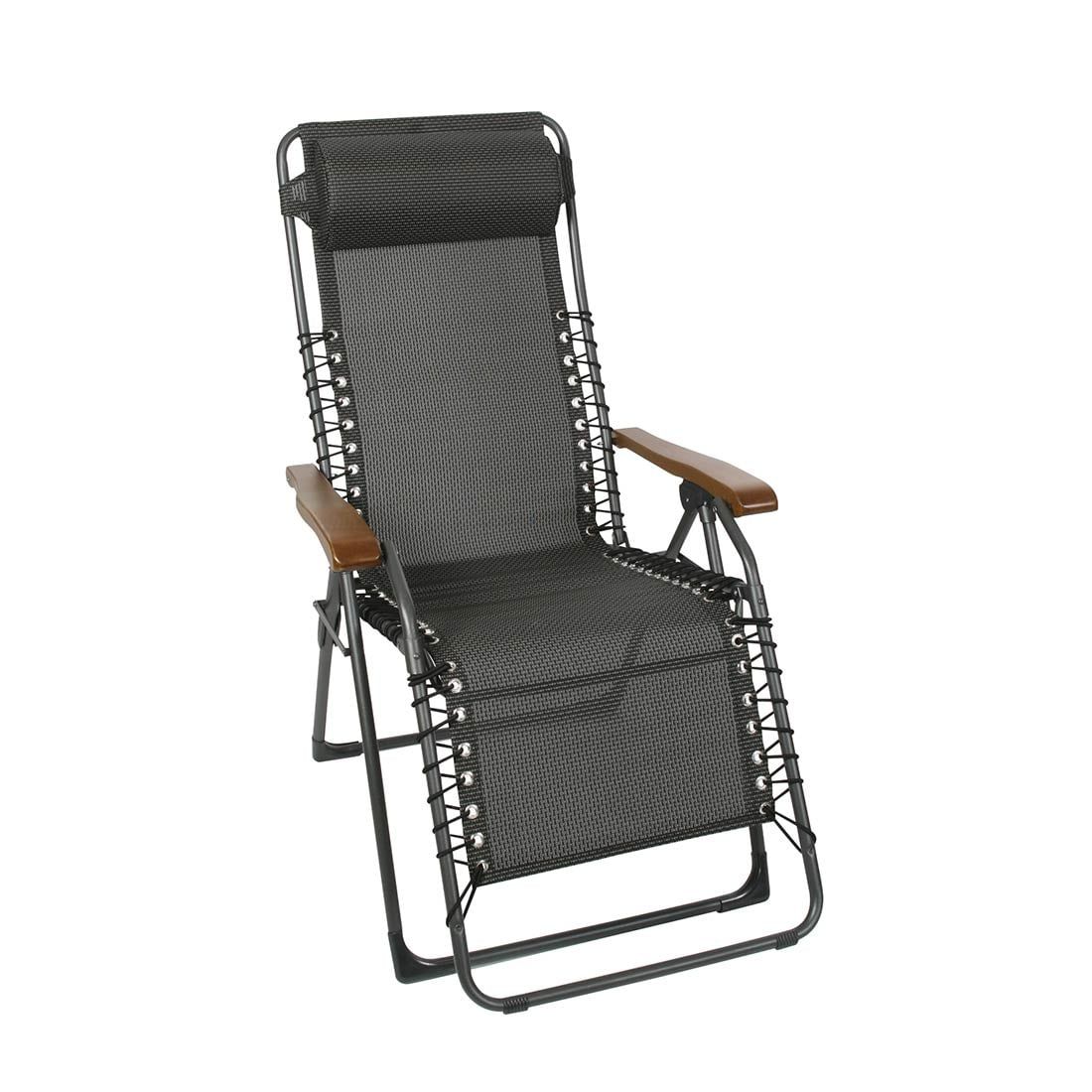 Sungörl Oasi DV XL Relaxliege Stahl/Textilene/Eschenholz