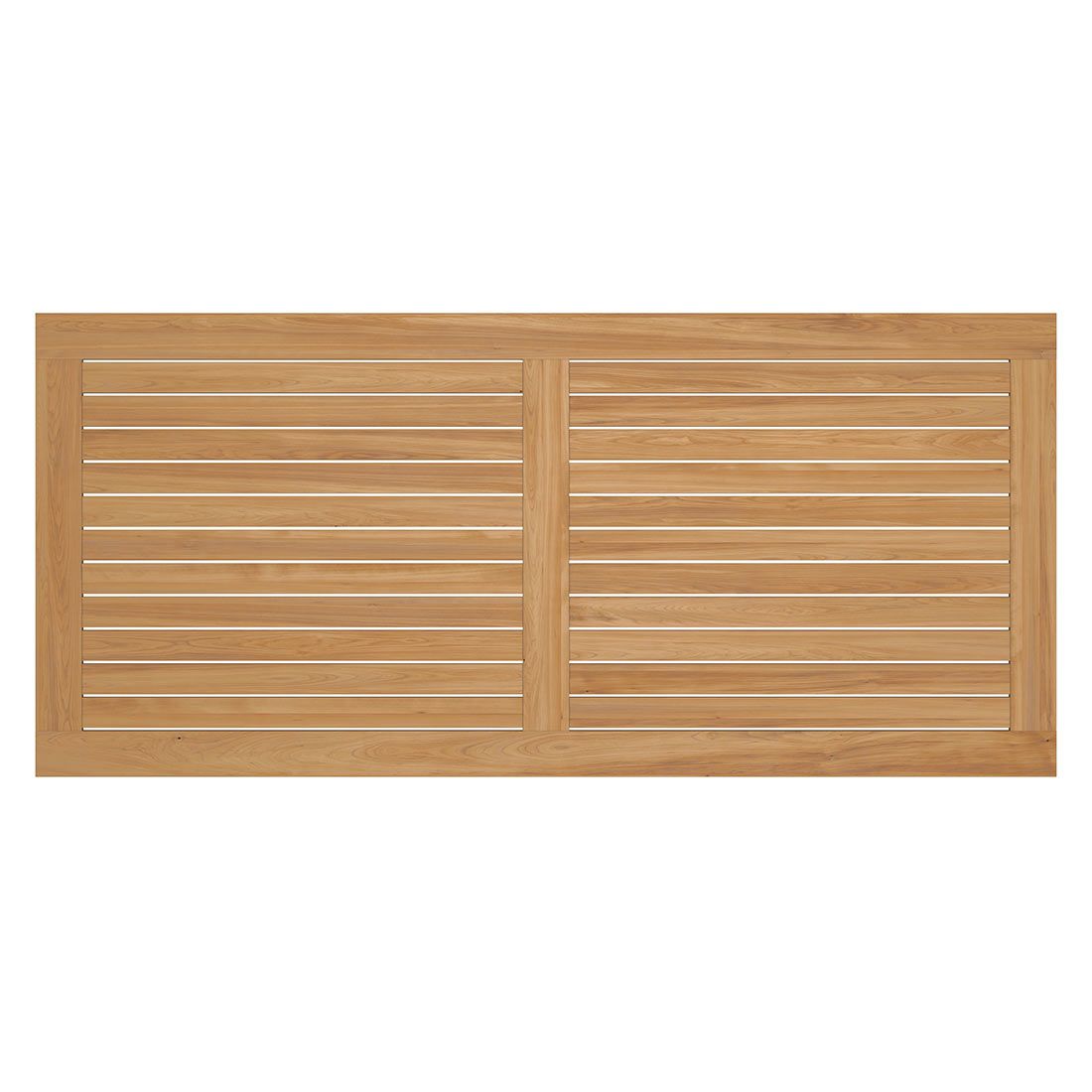 OUTLIV. Gartentisch-Platte 220x100cm Teak