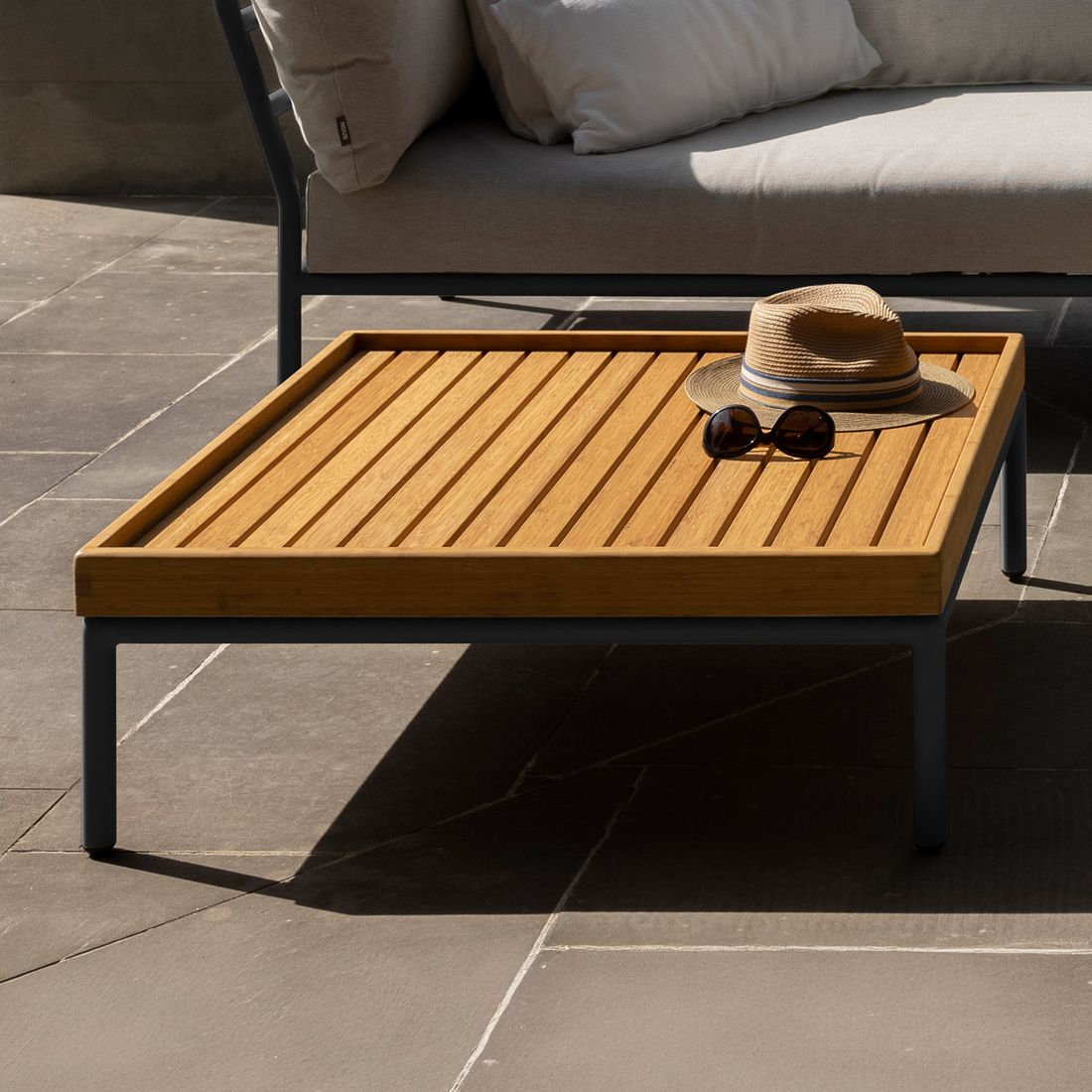Houe Level 2 Ecklounge Aluminium/Sunbrella