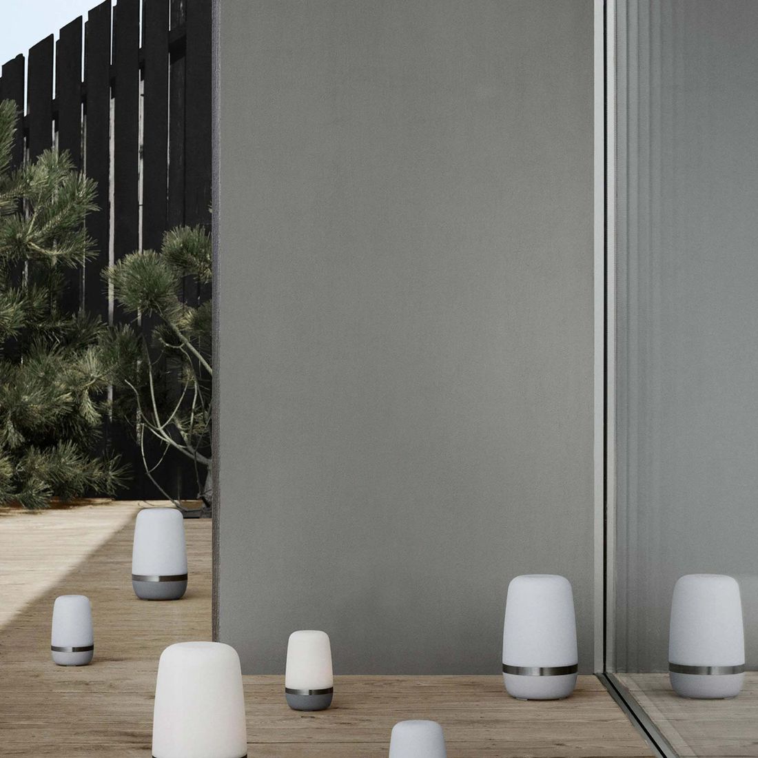 Blomus Spirit Outdoorleuchte large Aluminium