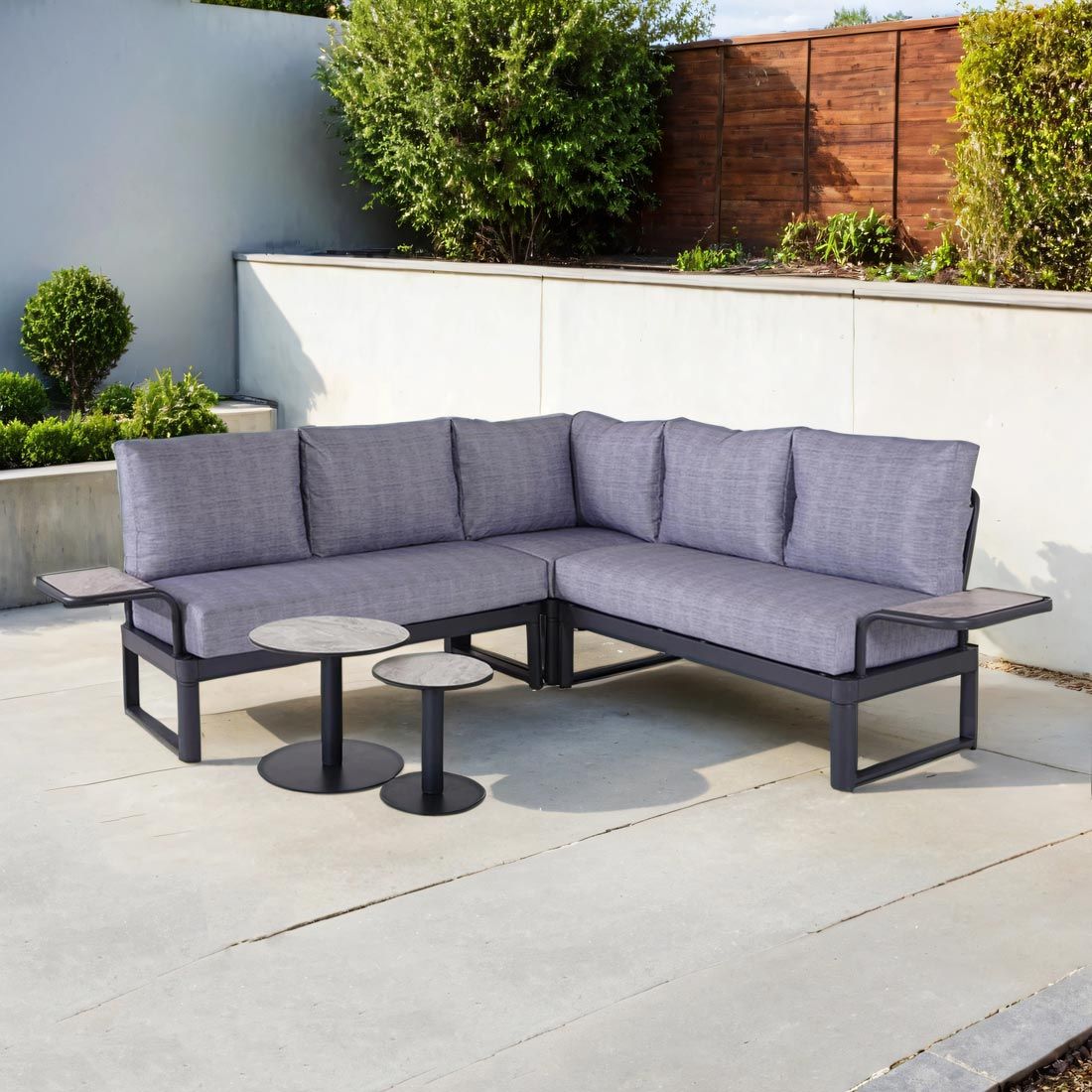 OUTLIV. Pandora Ecklounge Aluminium/Polyester