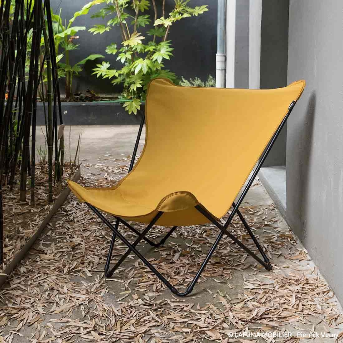 Lafuma Pop Up XL Liegestuhl Stahl/Airlon