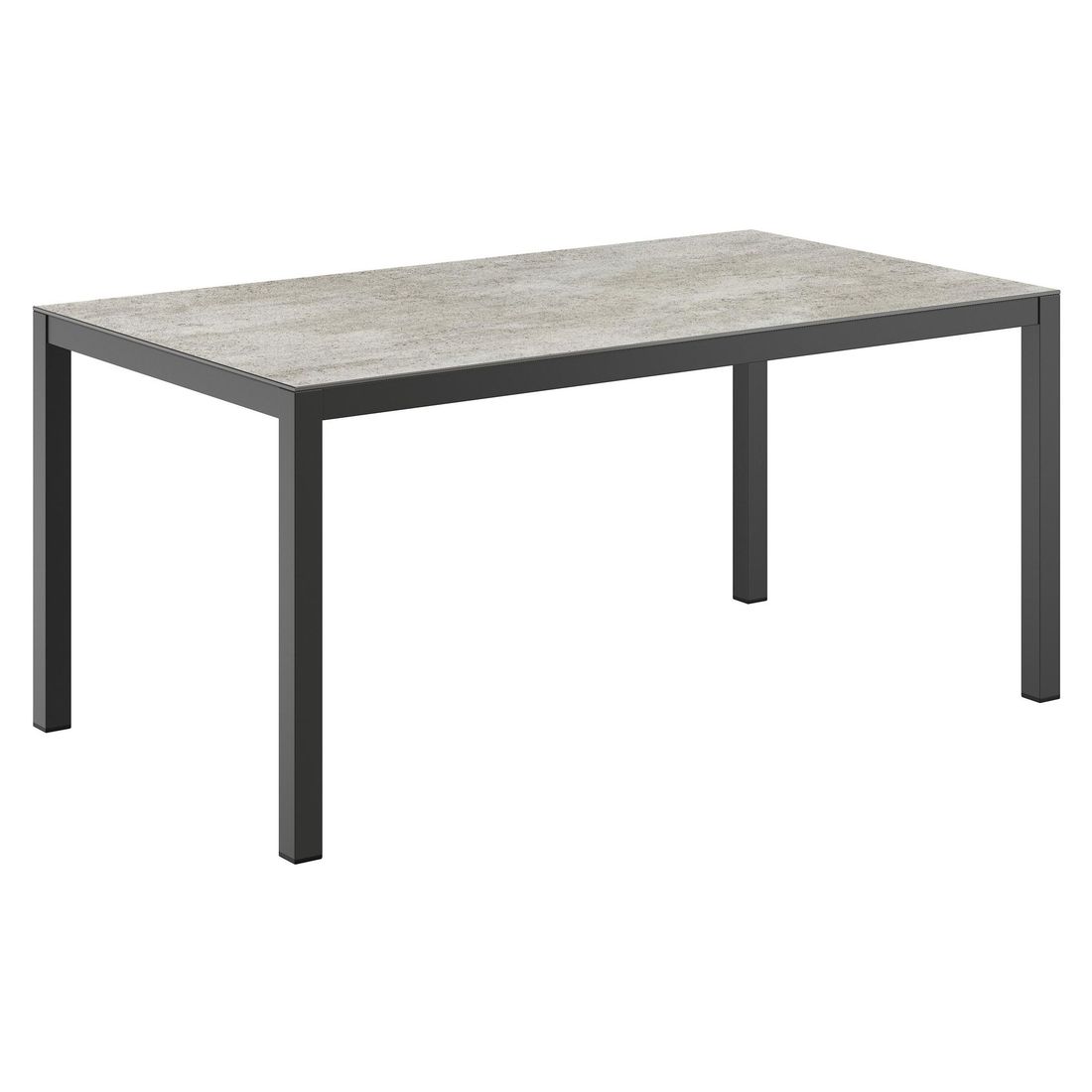 OUTLIV. Gartentisch 160x90cm Aluminium/Dekton
