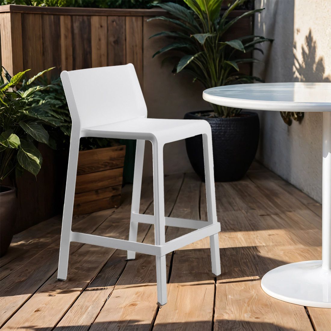 Nardi Trill Mini Garten-Barstuhl Kunststoff