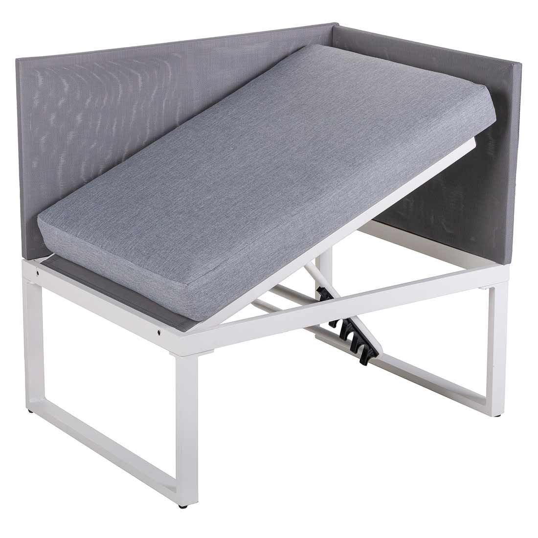 OUTLIV. Modular Loungeset inkl. Loungetisch Aluminium/Kunstfaser