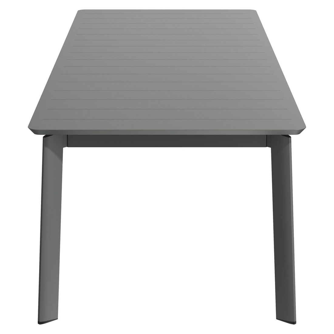 OUTLIV. Milano Ausziehtisch 266/331/396x110cm Aluminium