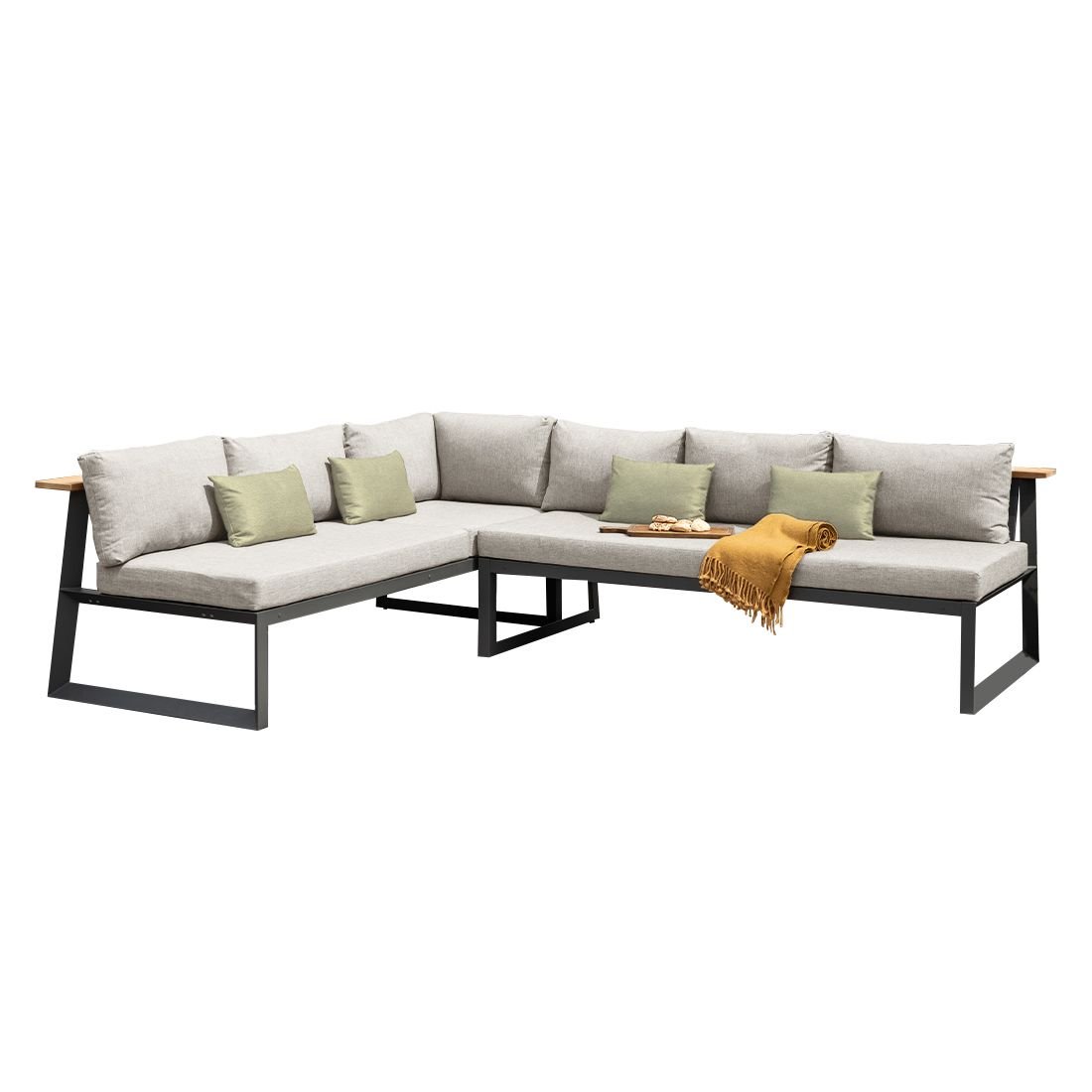 LifestyleGarden Palau Ecklounge Aluminium/Olefin