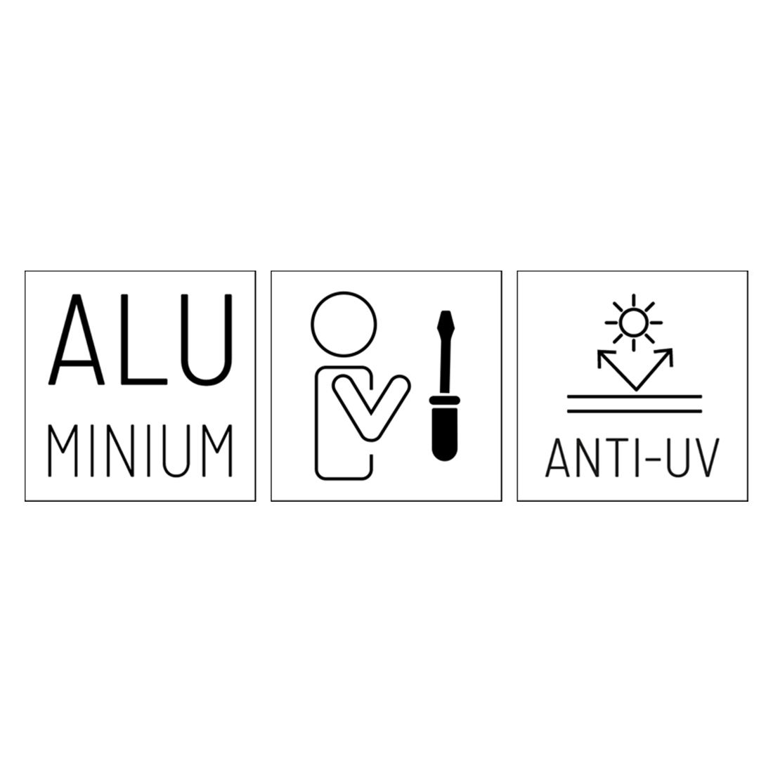 Lafuma Oron Ausziehtisch Aluminium