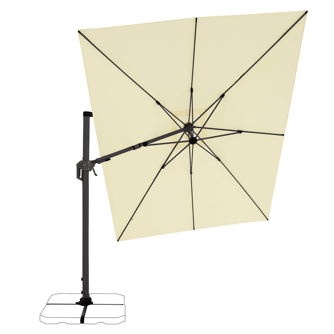 OUTLIV. Lia Ampelschirm 350x260cm