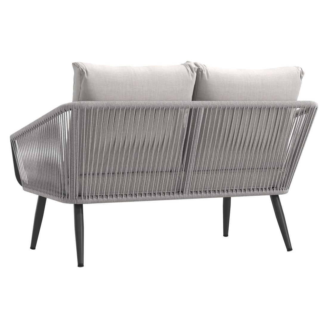 OUTLIV. Alex Loungeset inkl. Loungetische Aluminium/Rope/Olefin