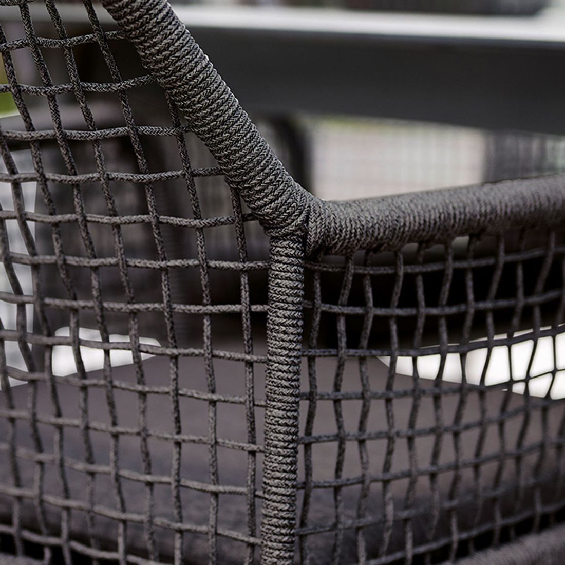 Sieger Malta Gartensessel Aluminium/Rope