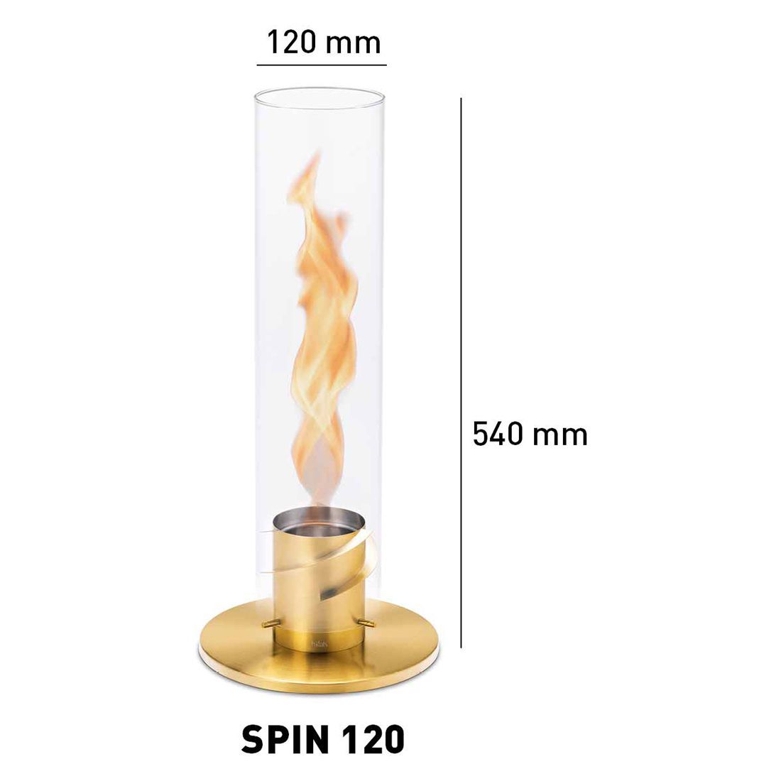 höfats SPIN 120 Windlicht Ø120mm