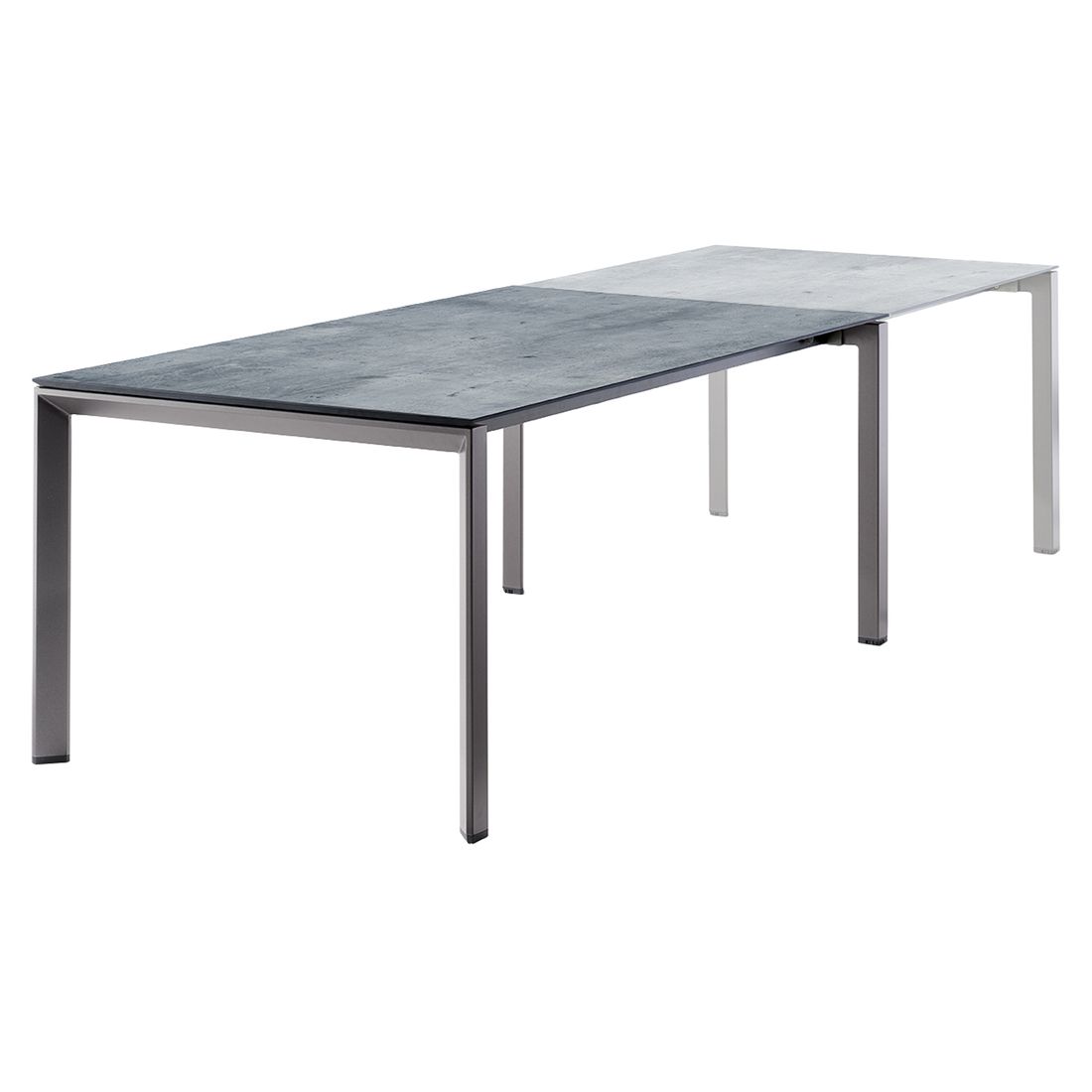 Sieger Ausziehtisch 180/235/290x100cm Aluminium/Polytec
