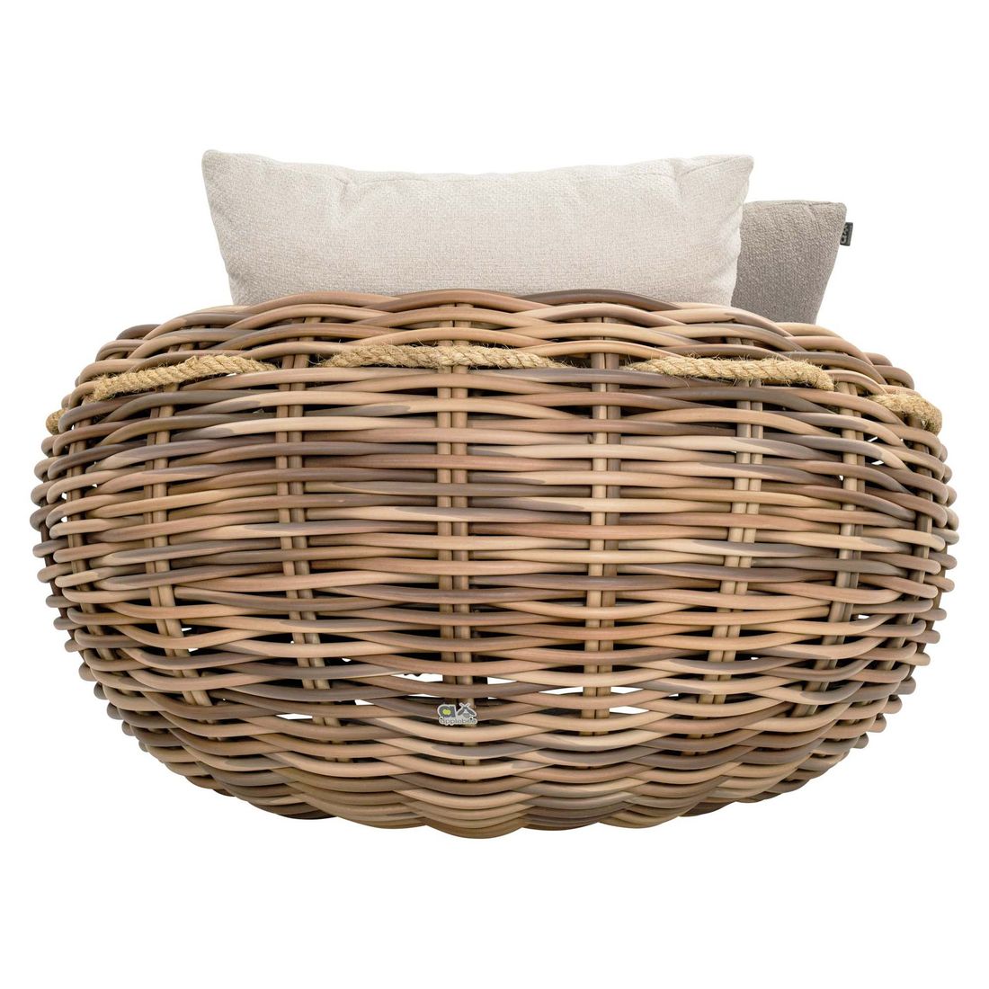Apple Bee Cocoon Loungesessel Polyrattan/Bee Wett