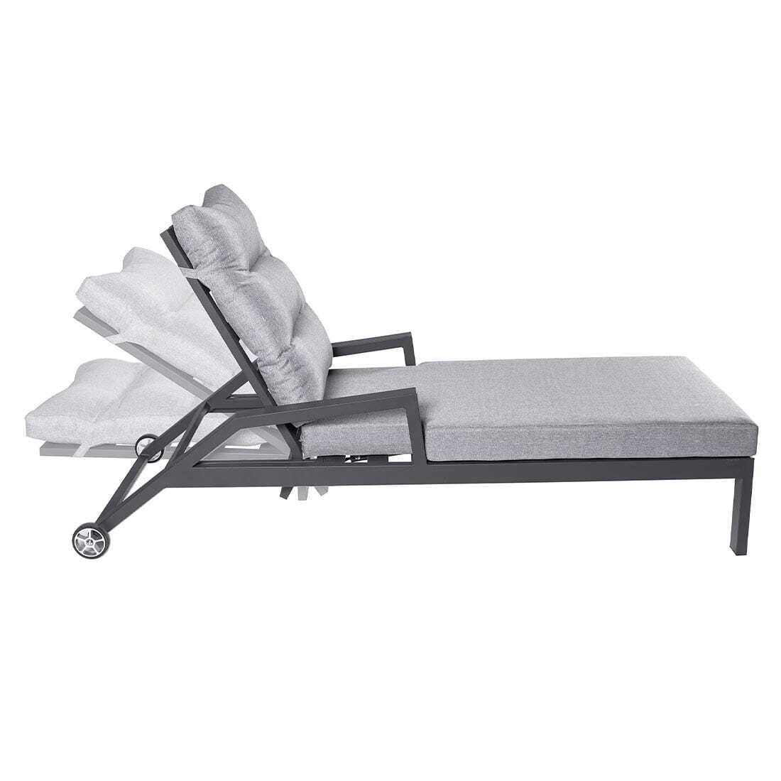 LC Garden Bondino II Gartenliege verstellbar Aluminium/Polyester