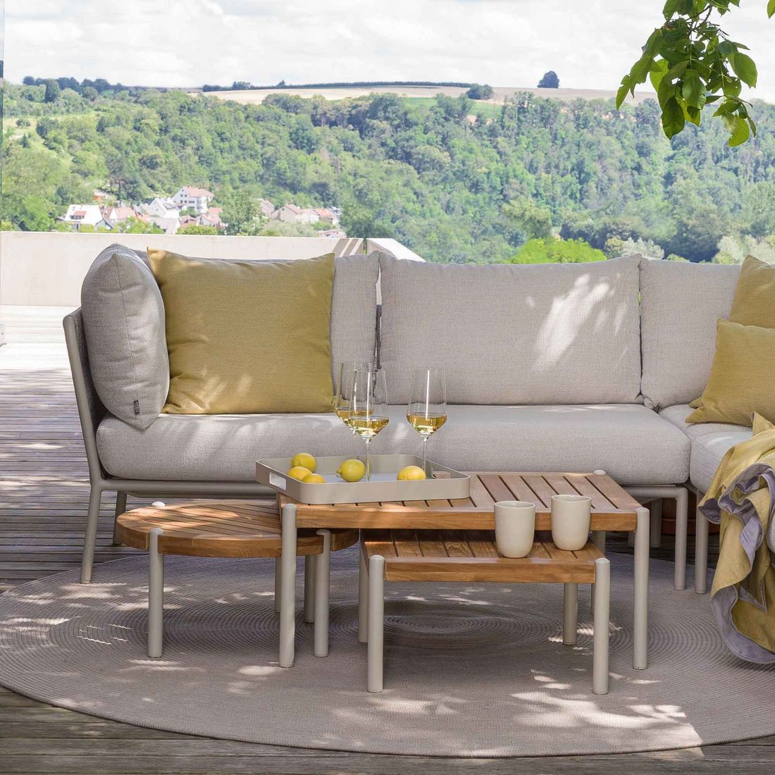 Stern Romy Endmodul Aluminium/Rope/Outdoorstoff