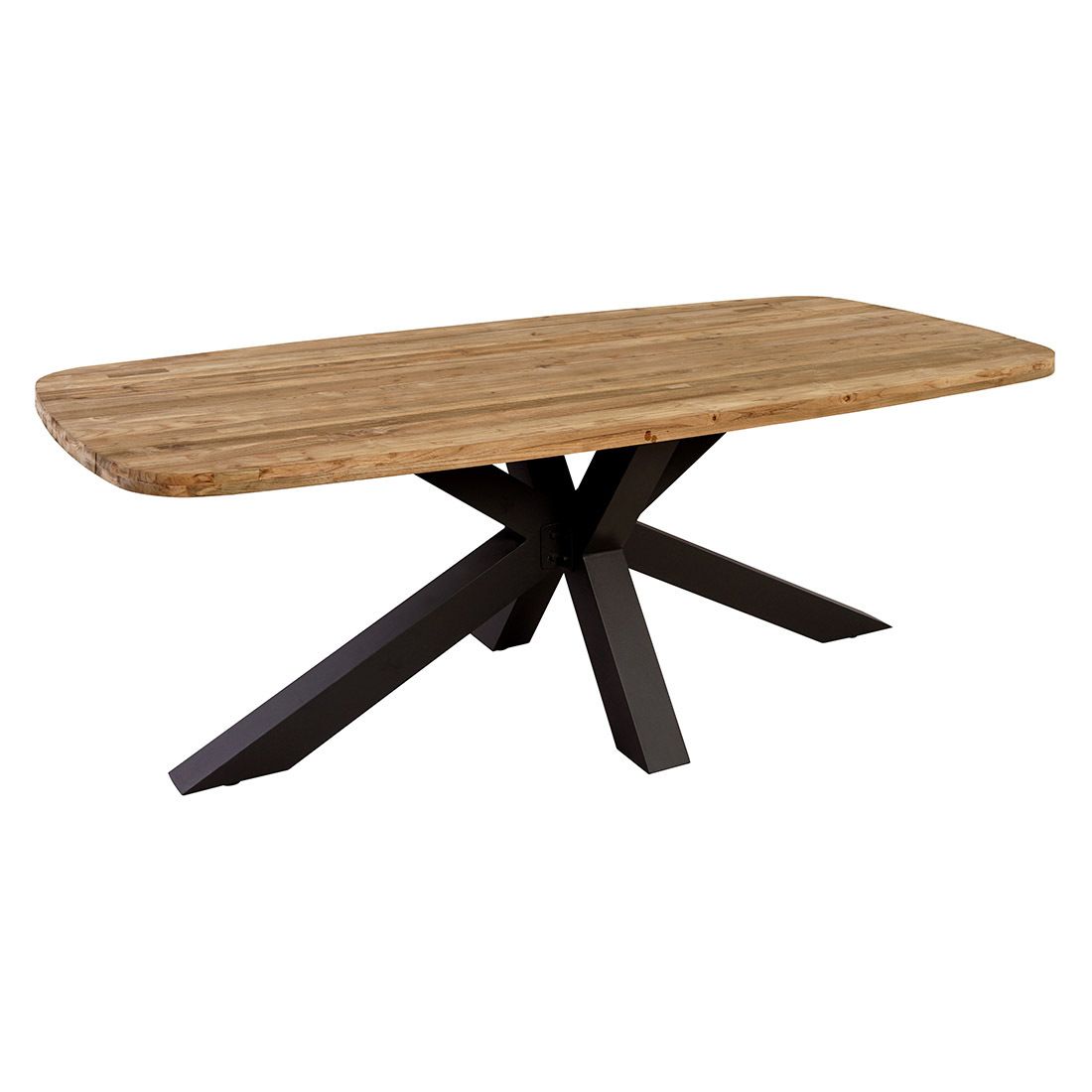 OUTLIV. Belgien Gartentisch 220x100cm Aluminium/Teak recycelt