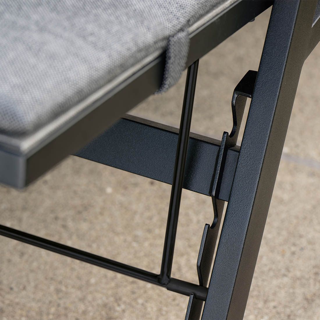 Stern Novi Ecklounge verstellbar inkl. Loungetisch Aluminium/Textilene