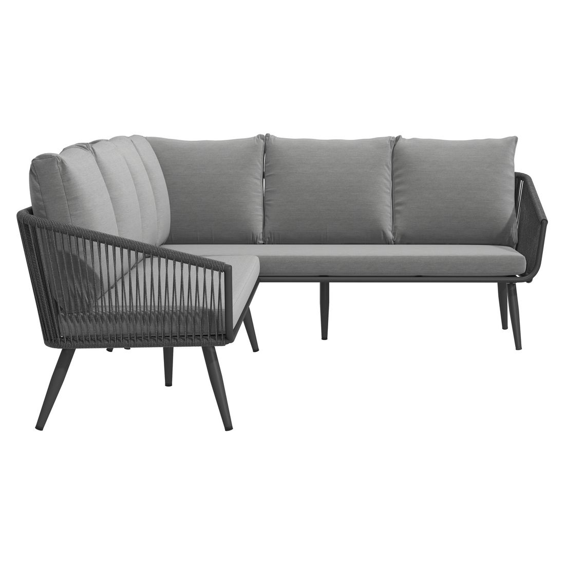 OUTLIV. Alex Ecklounge inkl. Loungetische Aluminium/Rope/Olefin