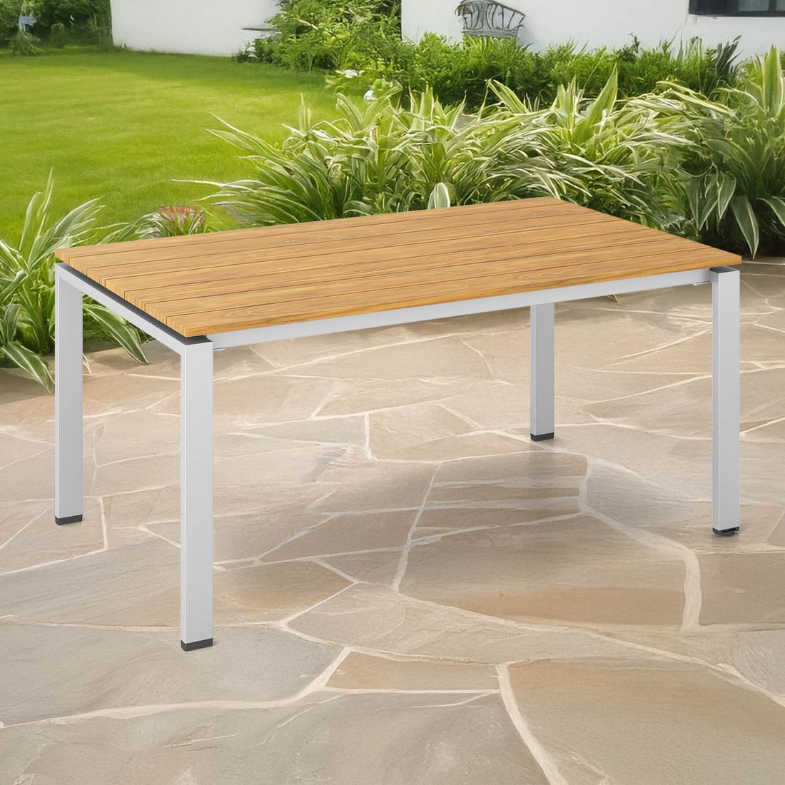 Kettler Gartentisch Float Aluminium/Teak