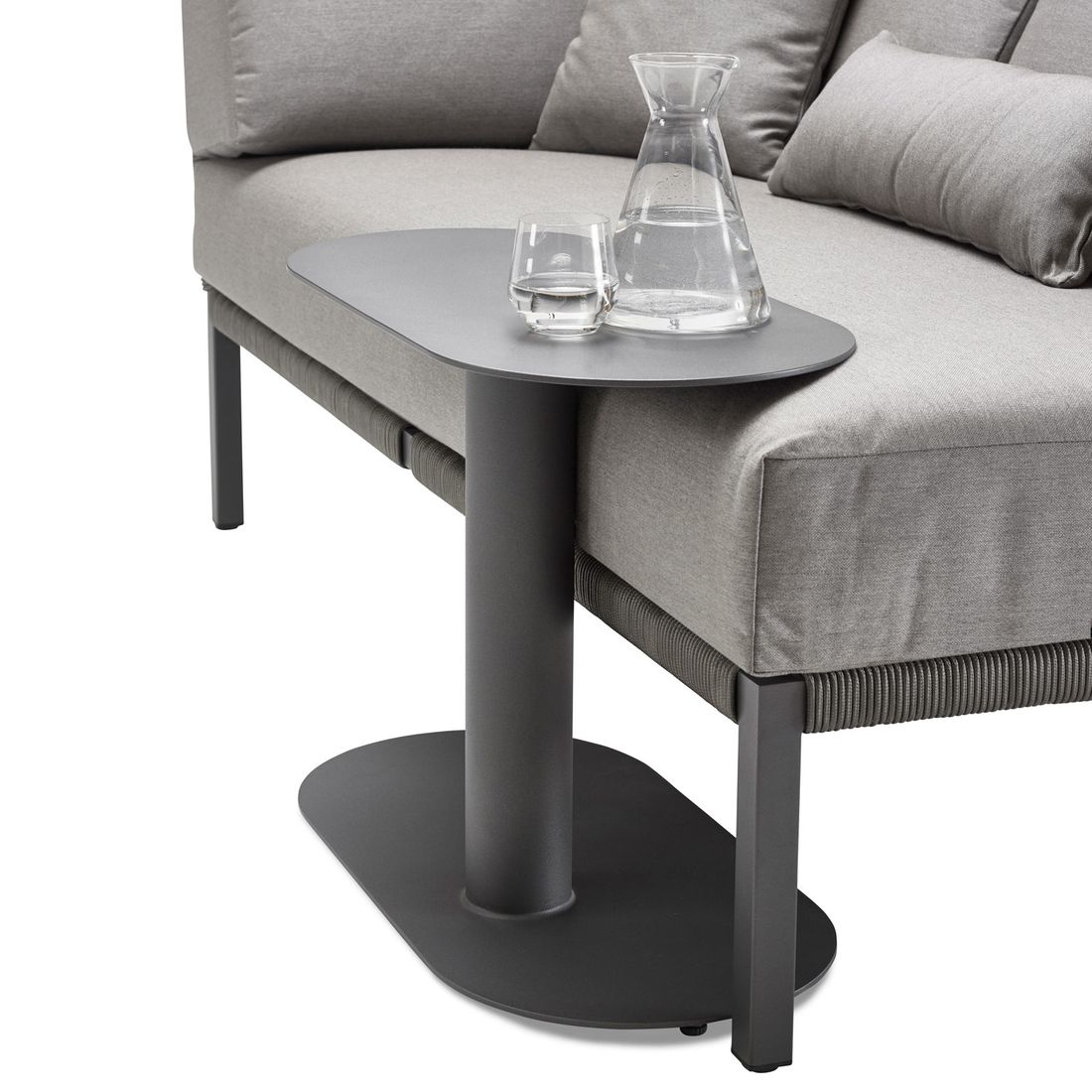 Solpuri Wing Beistelltisch Garten 66x33cm Aluminium