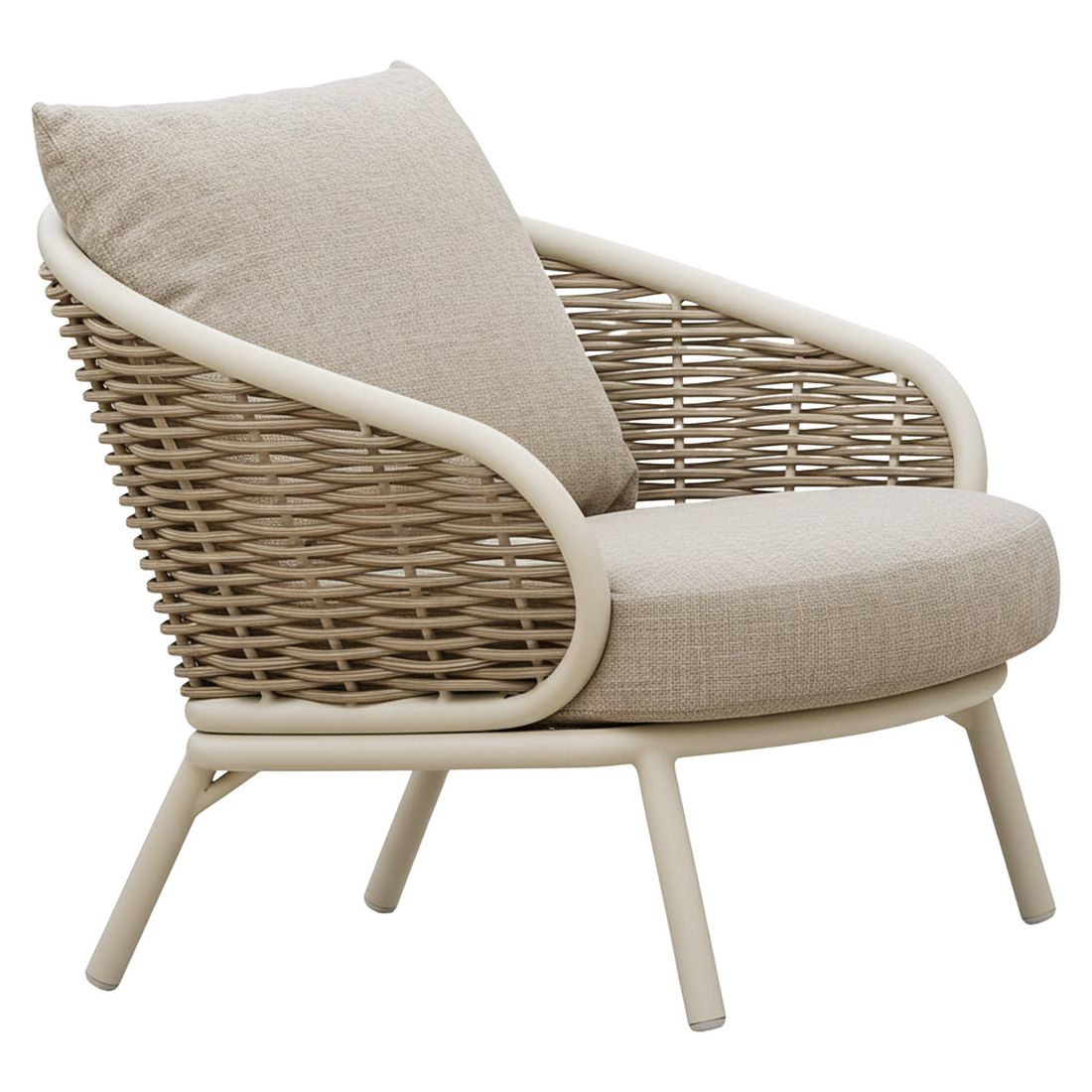 Apple Bee Pine Key Loungeset inkl. Loungetische Aluminium/Polyrattan/Bee Wett