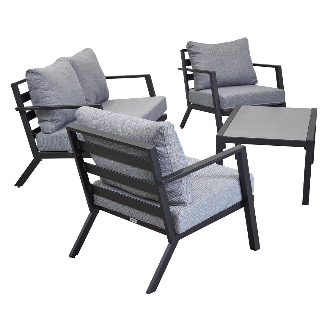 LC Garden Bondino Loungeset inkl. Loungetisch Aluminium/Kunstfaser