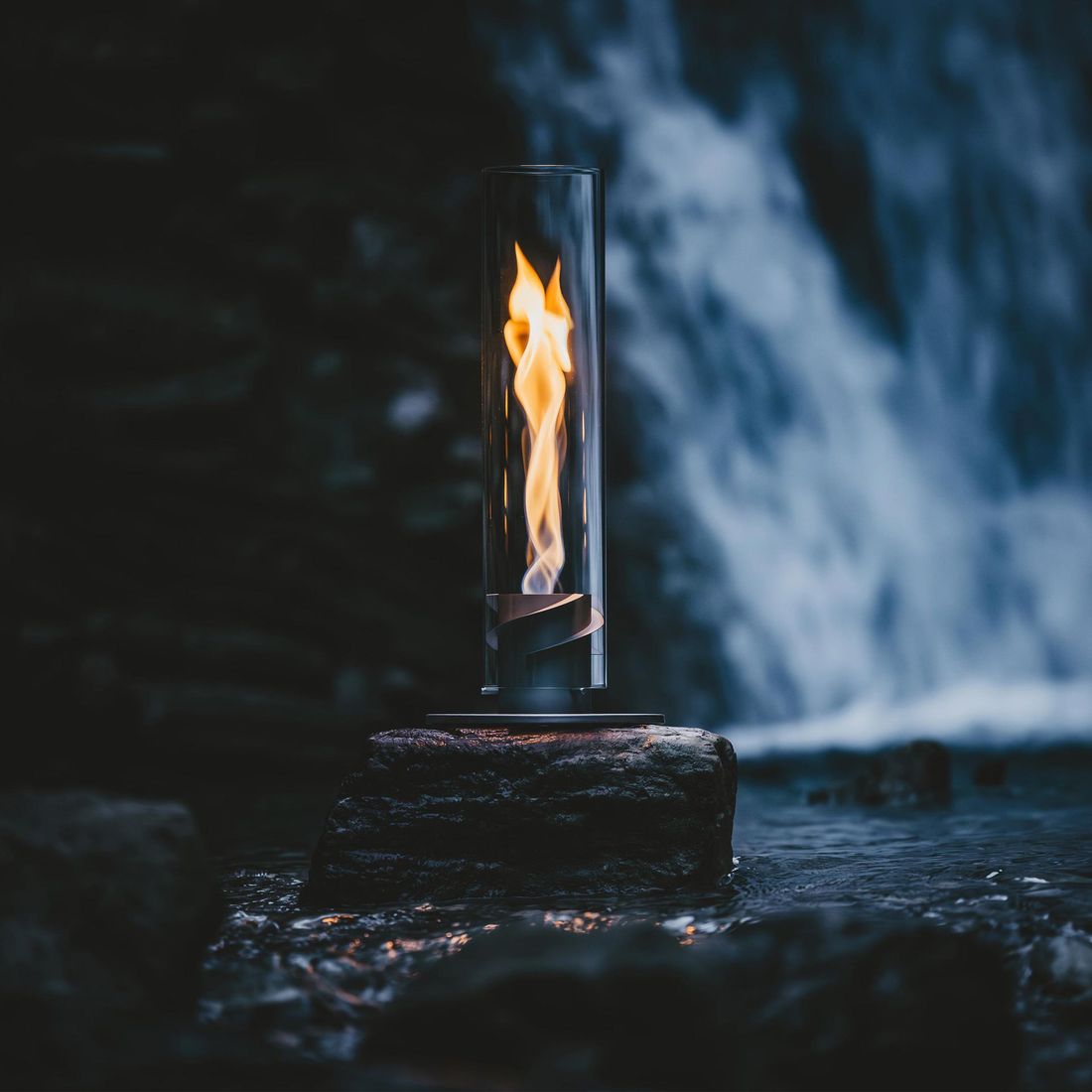 höfats SPIN 1200 Tischfeuer Ø12x54cm