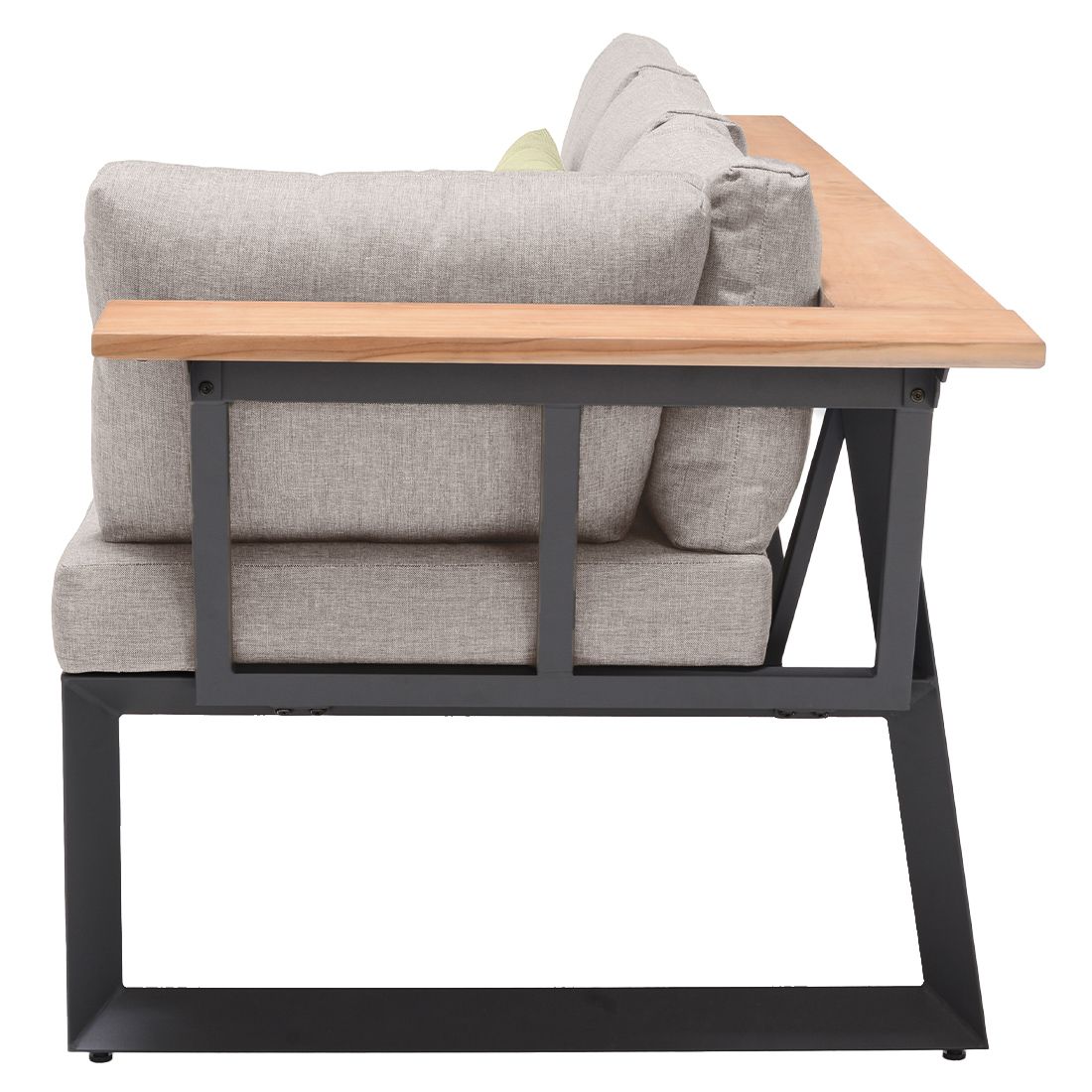 LifestyleGarden Palau Diningsofa Aluminium/Olefin