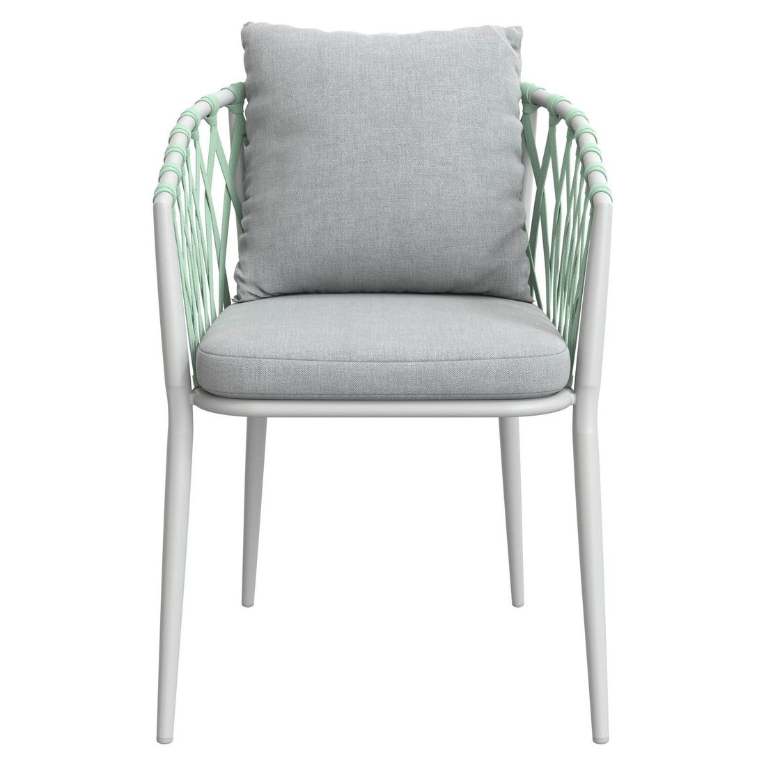 LC Garden Sunrepo Stapelsessel Aluminium mit Sitz- und Rückenkissen