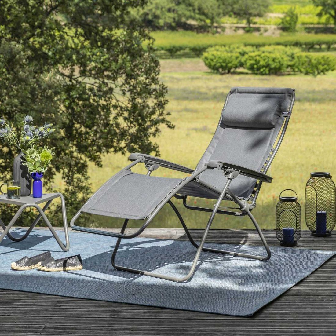 Lafuma RSX Clip Relaxliege Stahl/Acryl