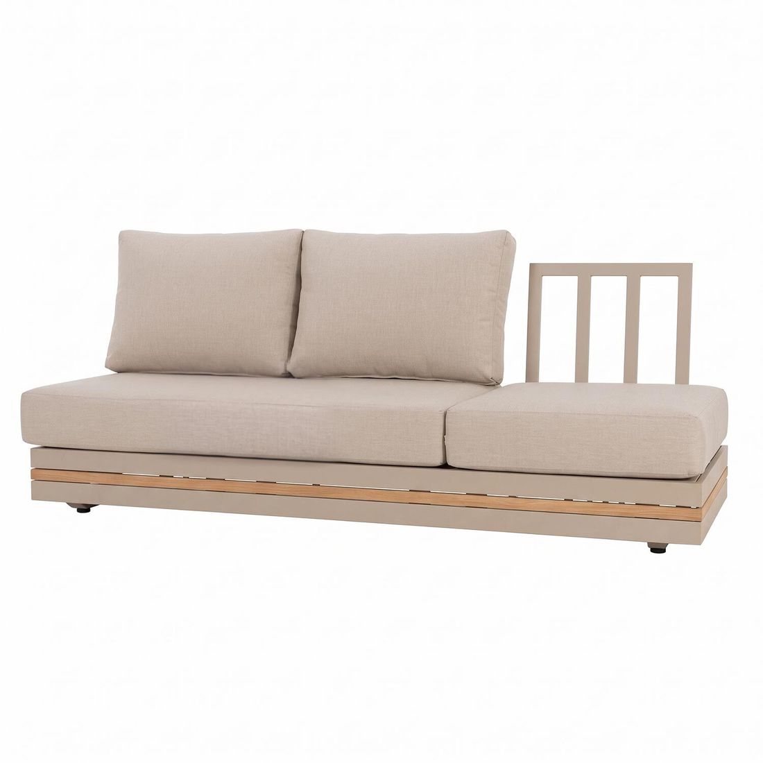 OUTLIV. Triest Ecklounge inkl. Loungetisch Aluminium/Spunpolyester
