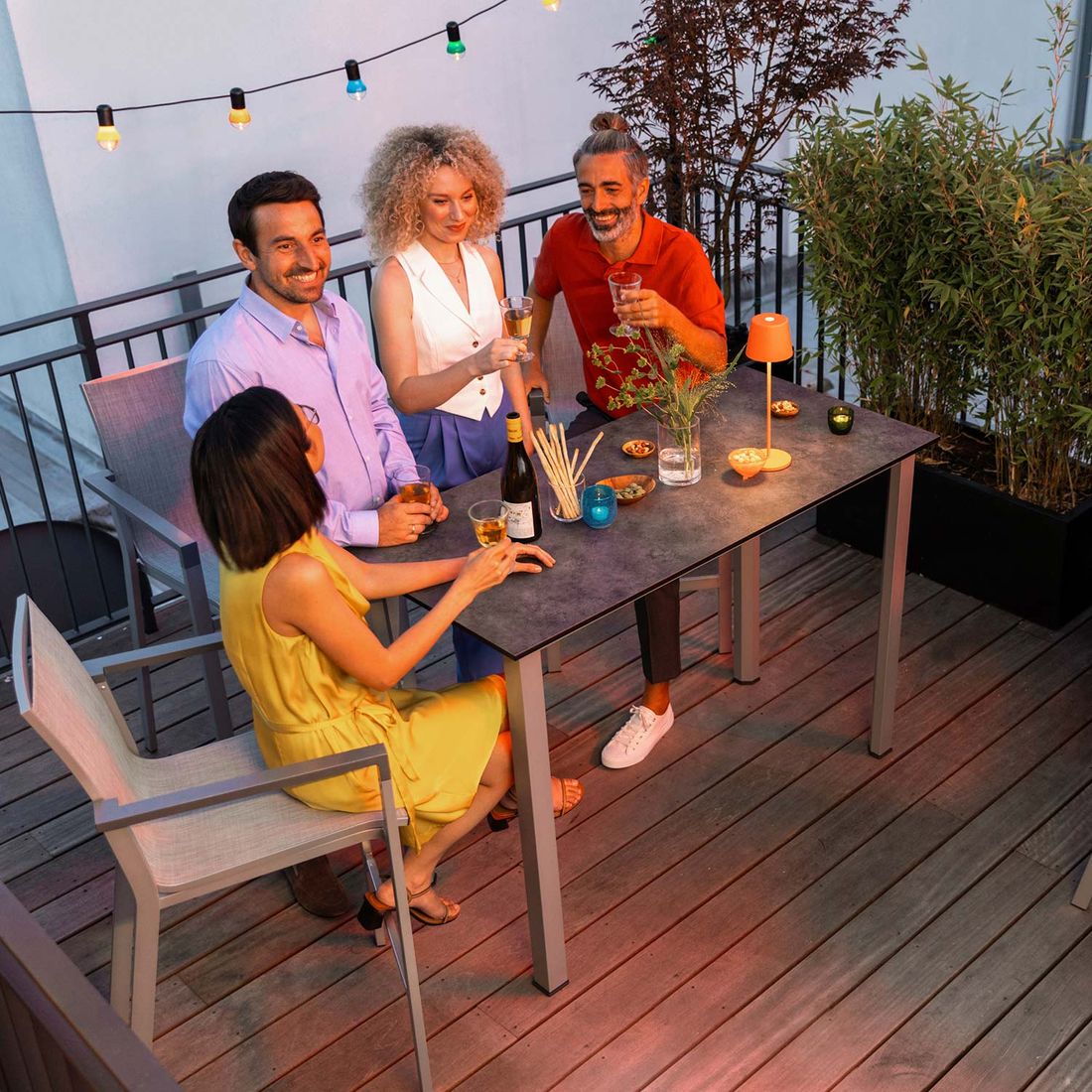 Kettler Gartentisch-Platte HPL