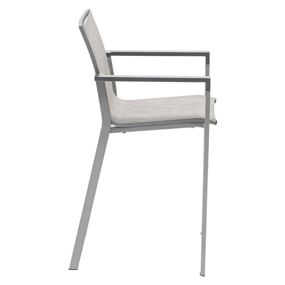 Kettler Rasmus Garten-Barstuhl Aluminium/Outdoorgewebe
