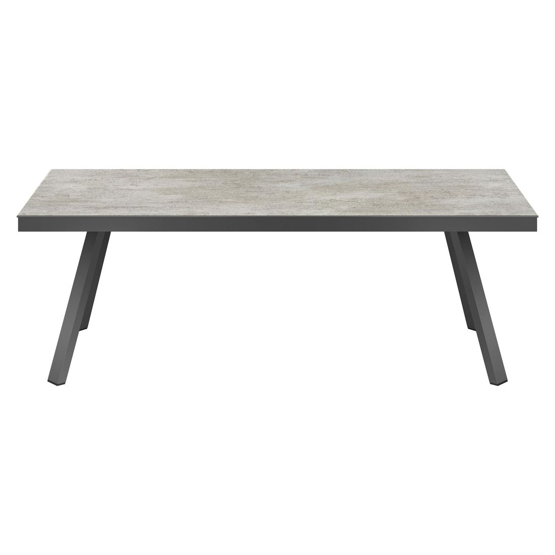 OUTLIV. Gartentisch 220x100cm Aluminium/Dekton