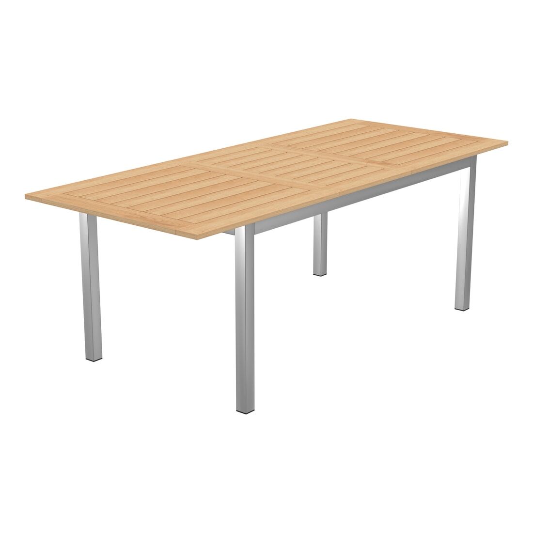 OUTLIV. Oviedo Ausziehtisch Edelstahl/Teak