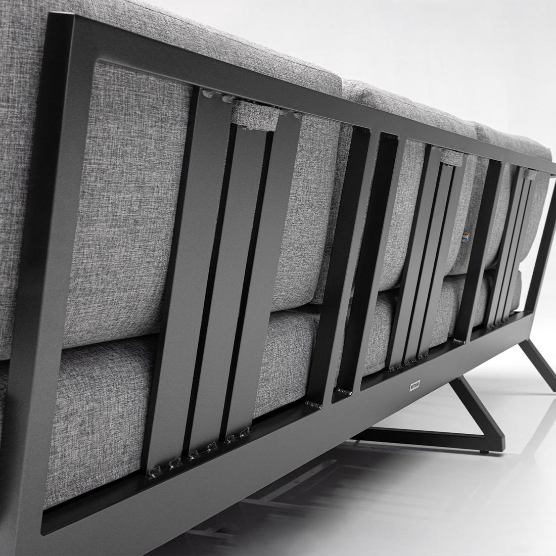 Kettler Ocean Skid Platform Loungeset 3-tlg. Aluminium/Olefin