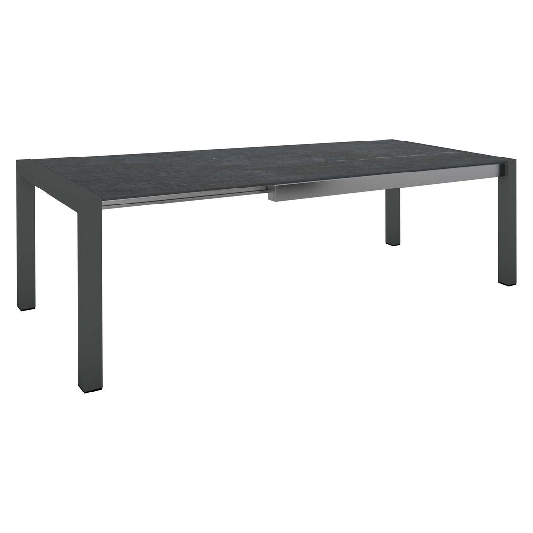 Stern Ausziehtisch Aluminium/Dekton