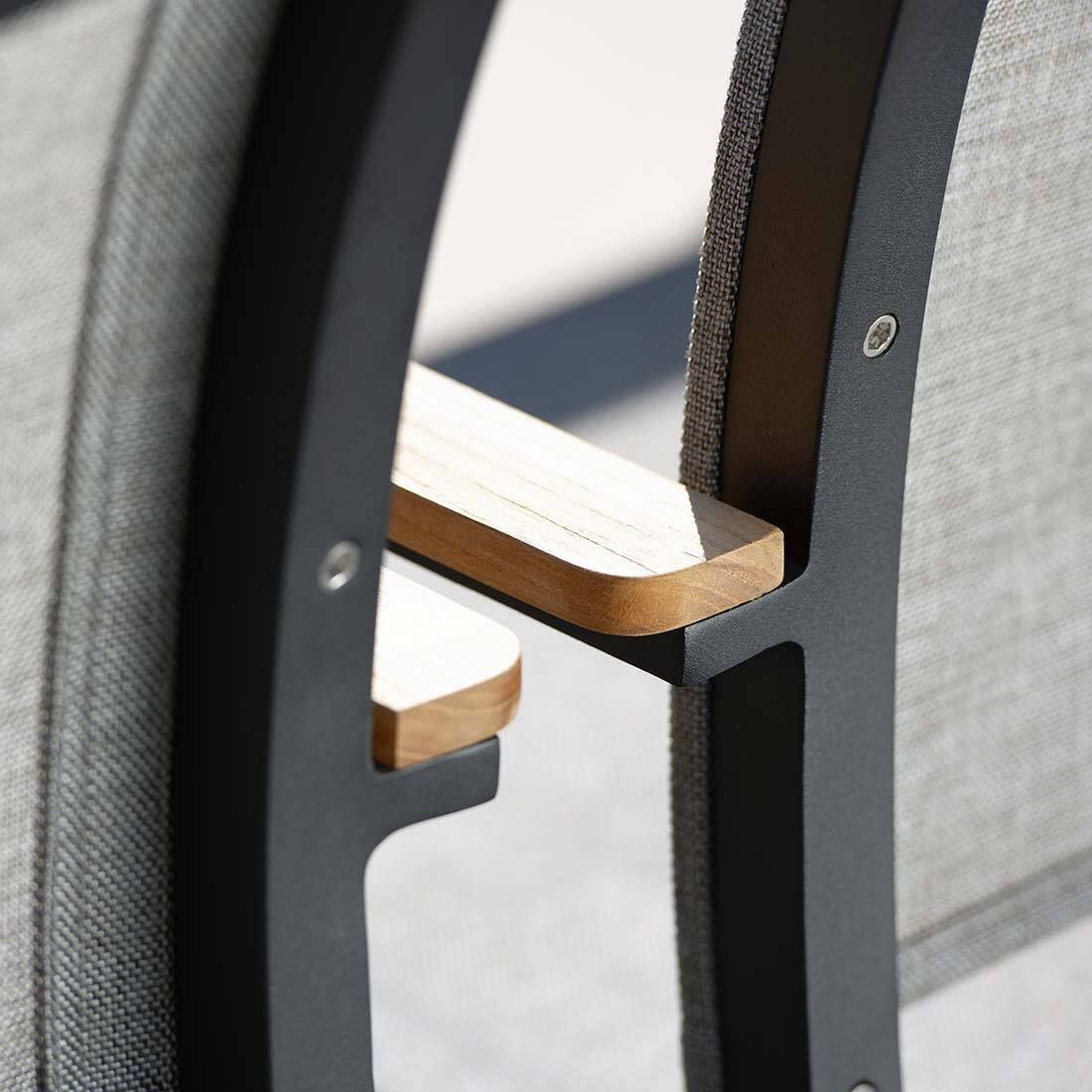 Stern Tilo Gartenmöbel-Set L (6 Plätze) Tisch 200x100cm