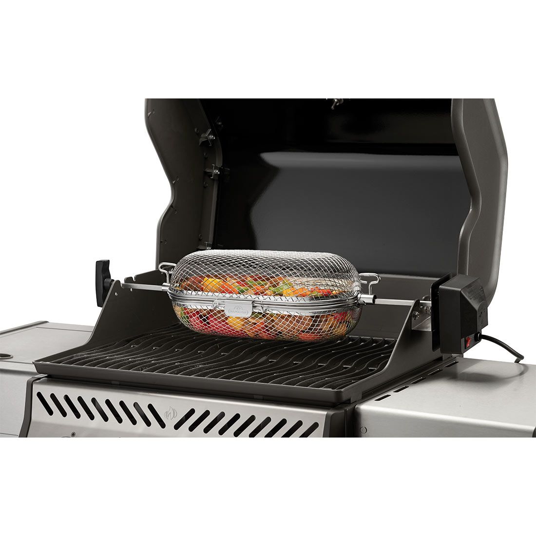 Napoleon Drehspieß Grillkorb