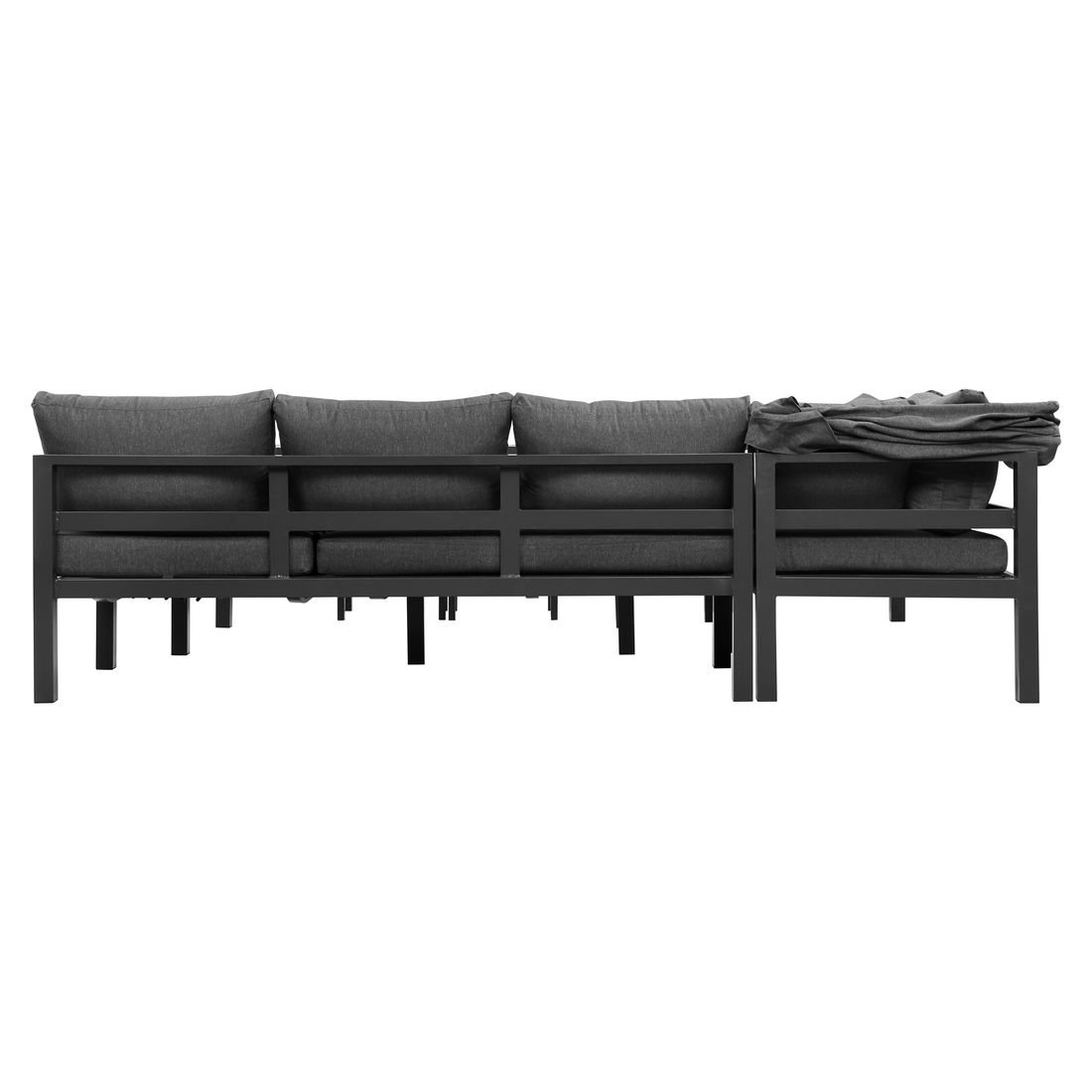 OUTLIV. Anzio Dininglounge Aluminium/Spunpolyester