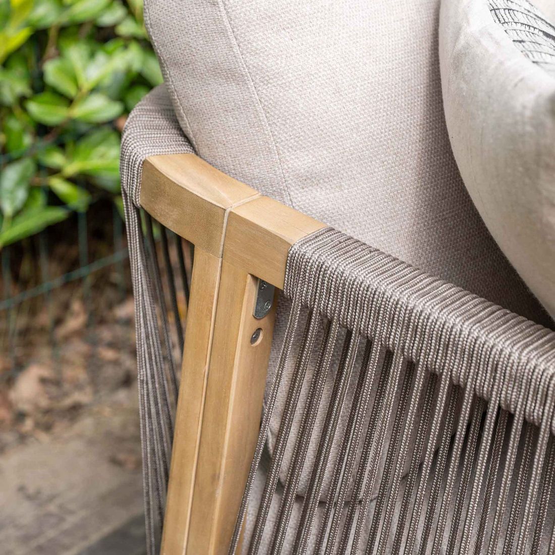Garden Impressions Santos Loungeset inkl. Loungetisch Akazie/Rope/Polyester