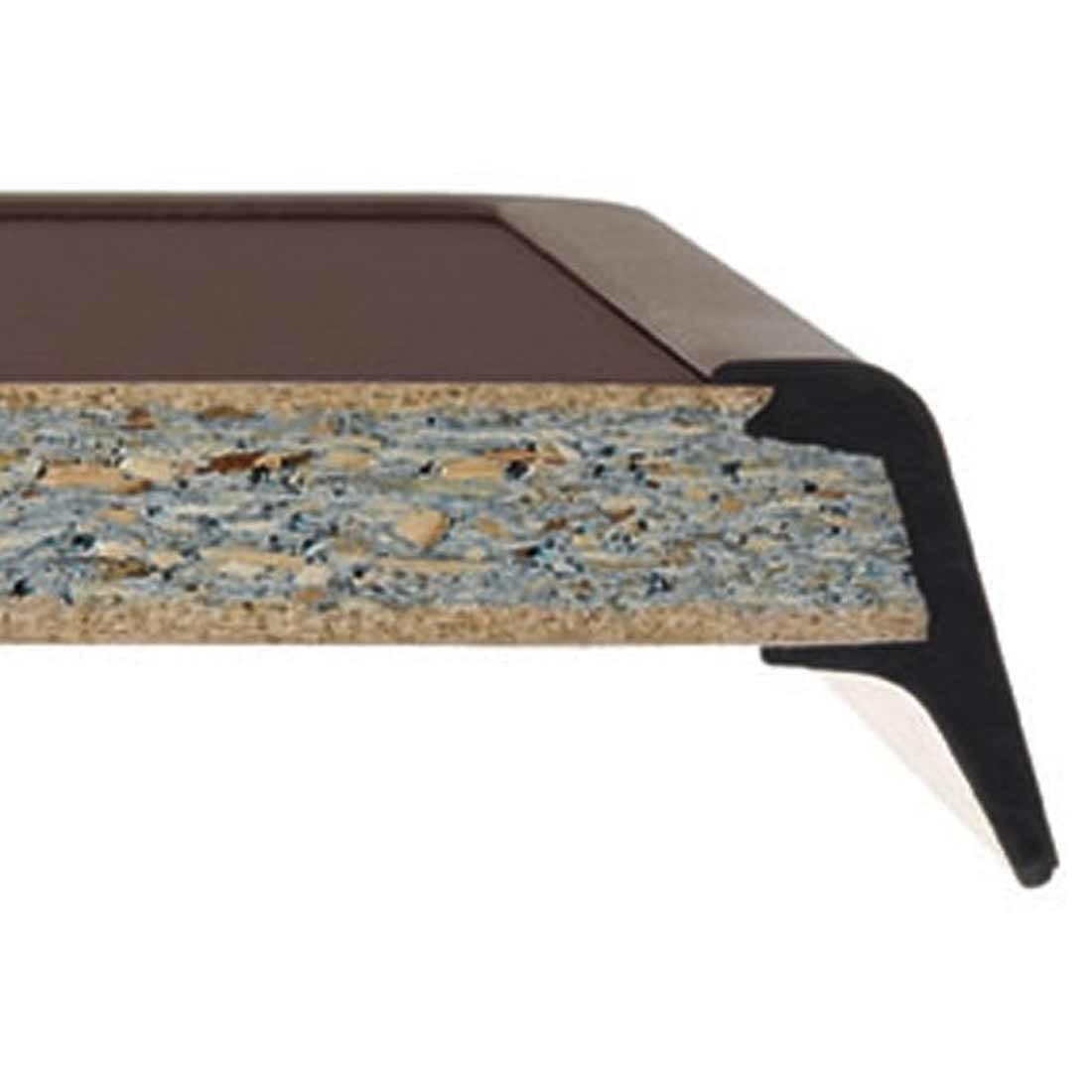 Sieger Boulevard Klapptisch 70x70 cm Stahl/Mecalit